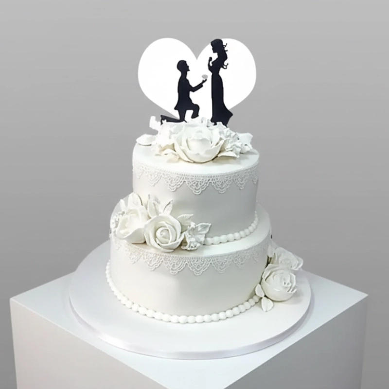 2 level Wedding cake ii